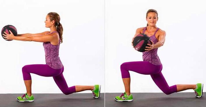 Bounges with body turns