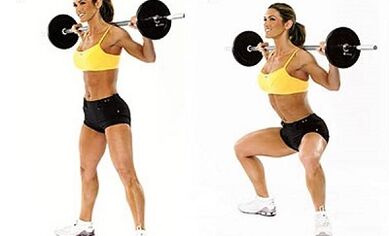 squats with dumbbells to lose weight